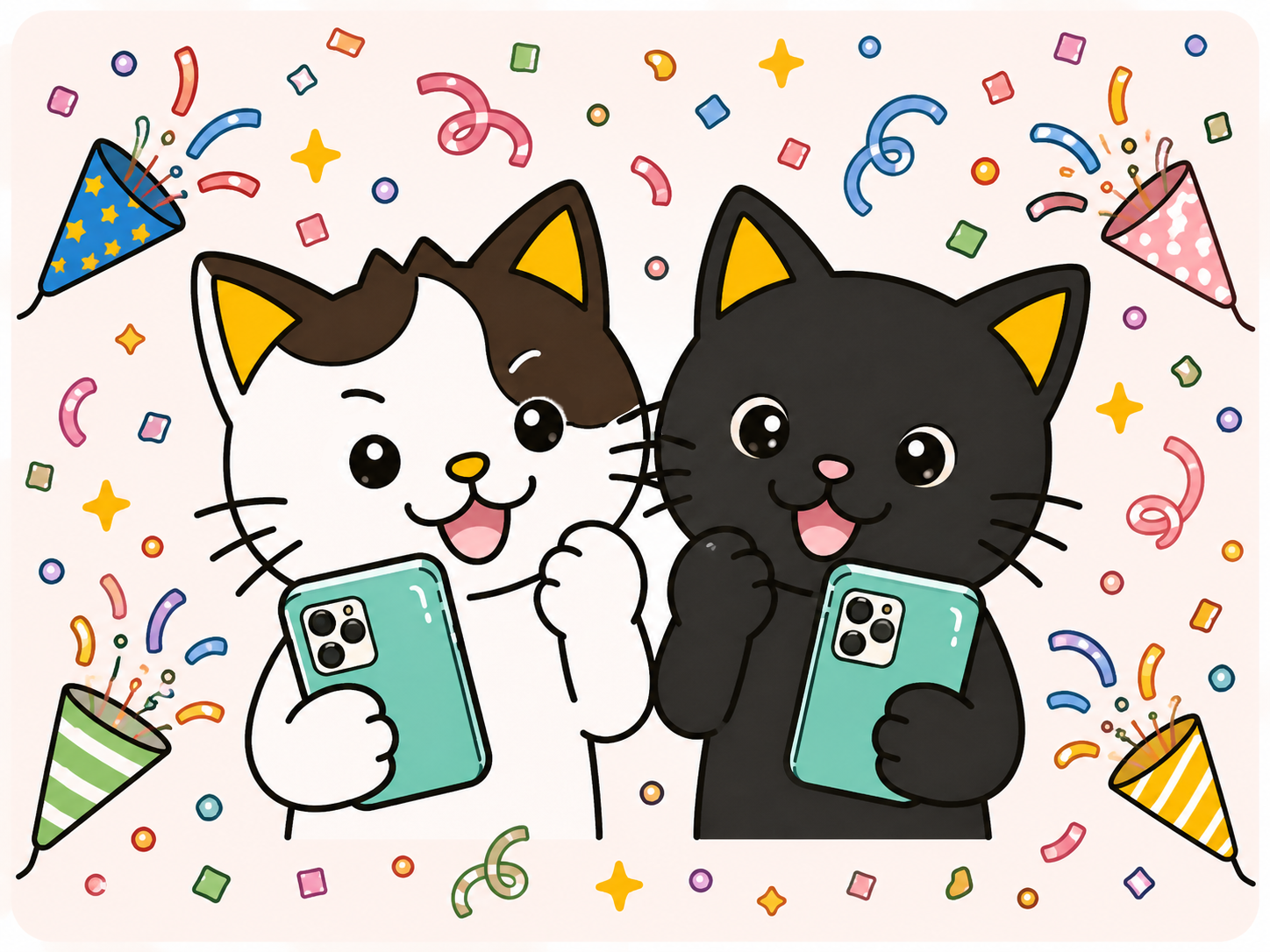 ねこパンチ写真塾のねこキャラクター